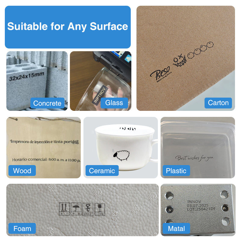 Portable Handheld Inkjet Printer